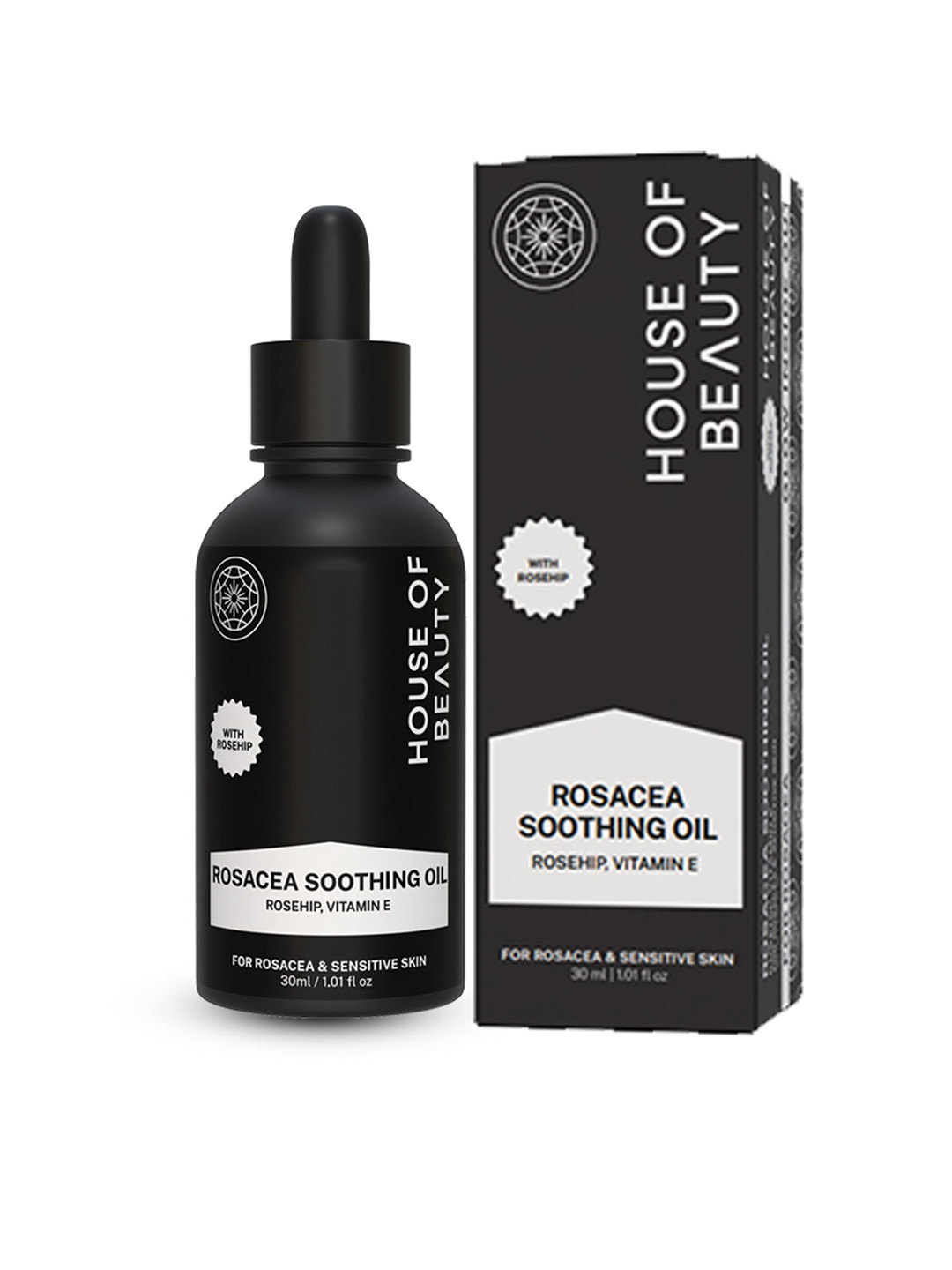 House of Beauty Rosacea Oil with Rosehip Oil & Vitamin E - 30ml