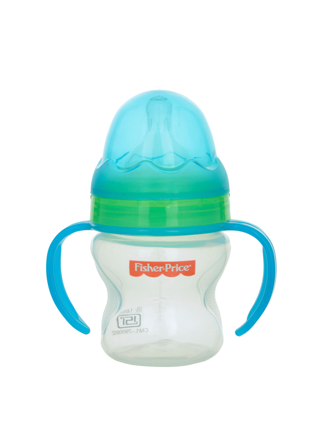 Fisher-Price Kids Blue Ultra Care Wide Neck Baby Feeding Bottle