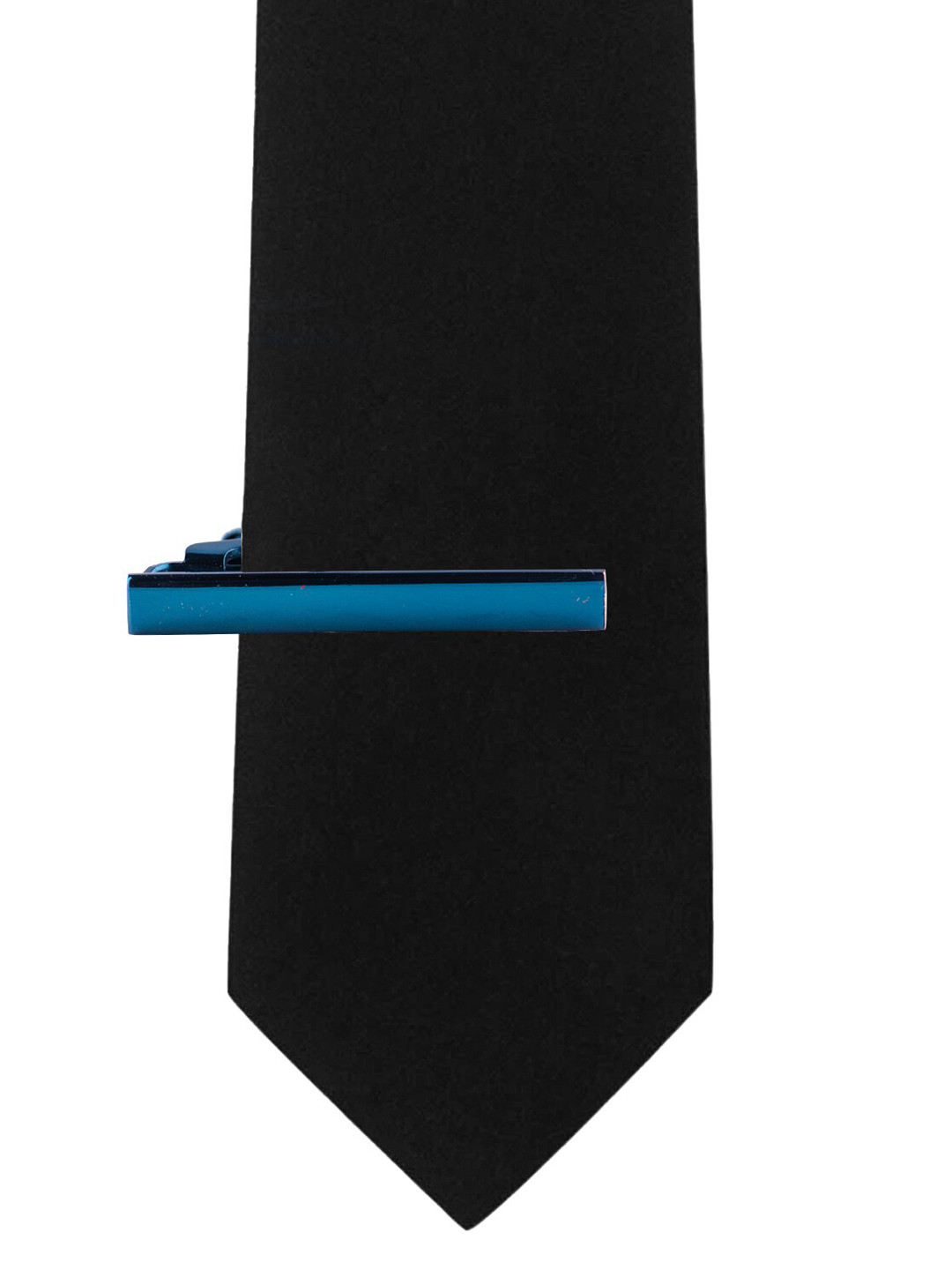 The Tie Hub Blue Solid Tiebar