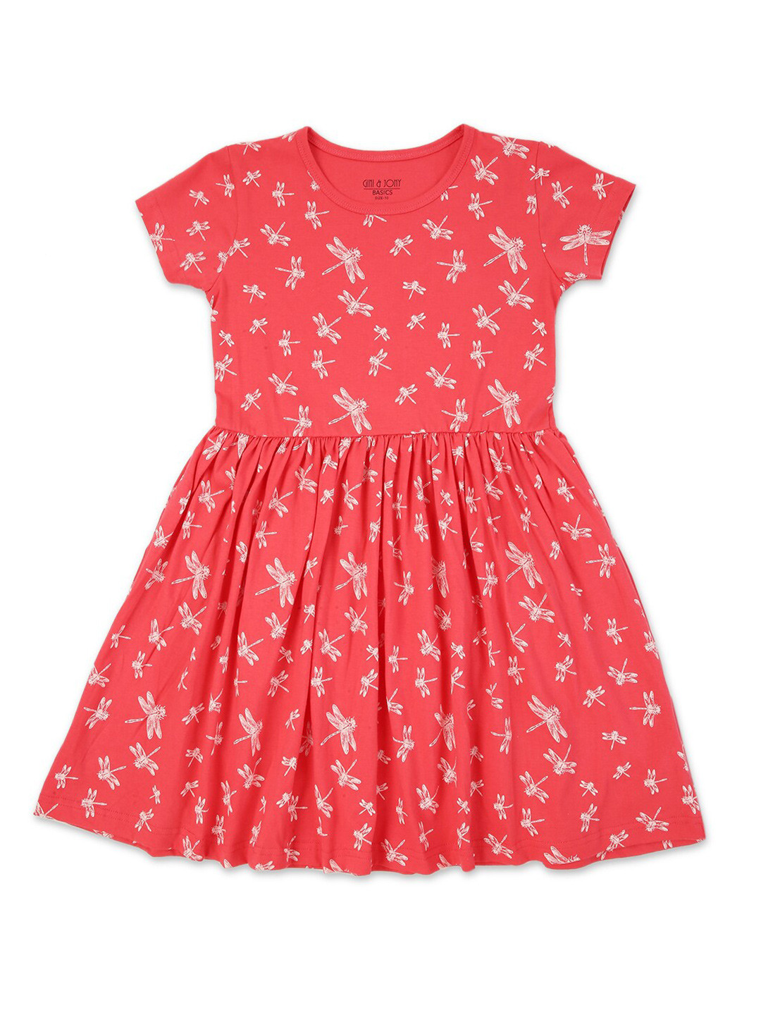 Gini and Jony Girls Pink Dress