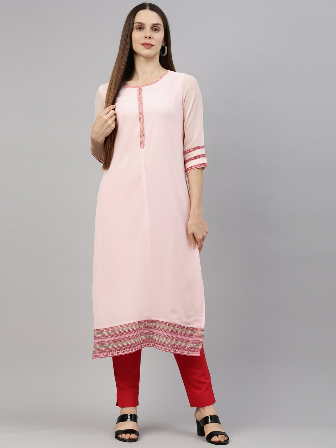 Marcia Women Pink Kurta