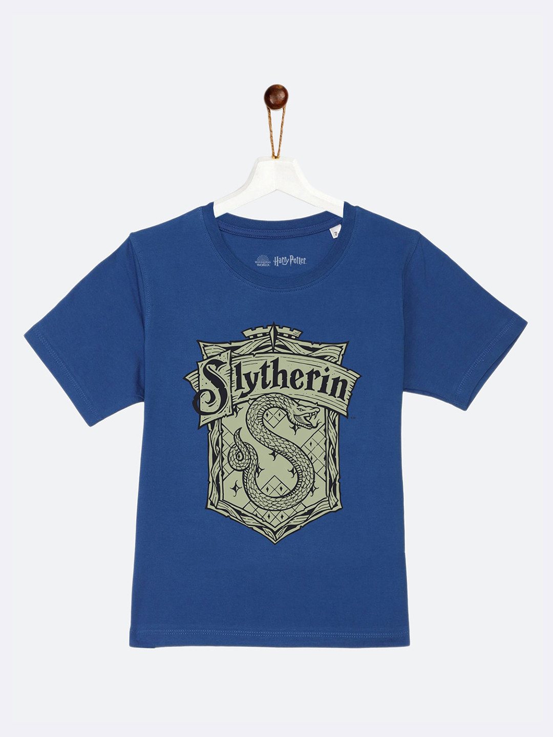 YK Warner Bros Boys Blue Printed T-shirt