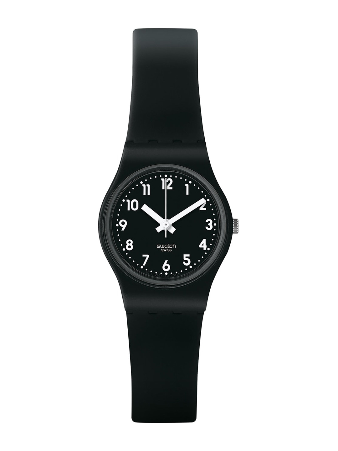 Swatch Women Black Dial & Black Straps Analogue Watch LB170E