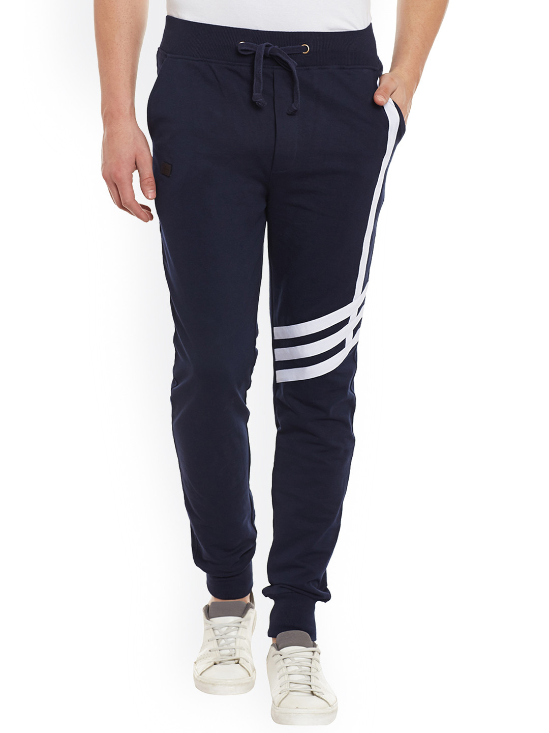 Wear Your Mind Navy Slim Fit Joggers