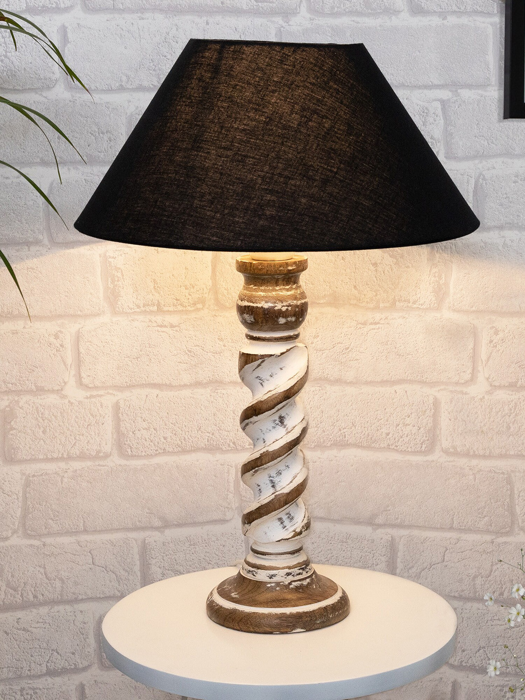 Homesake Black Table Lamp with Shade