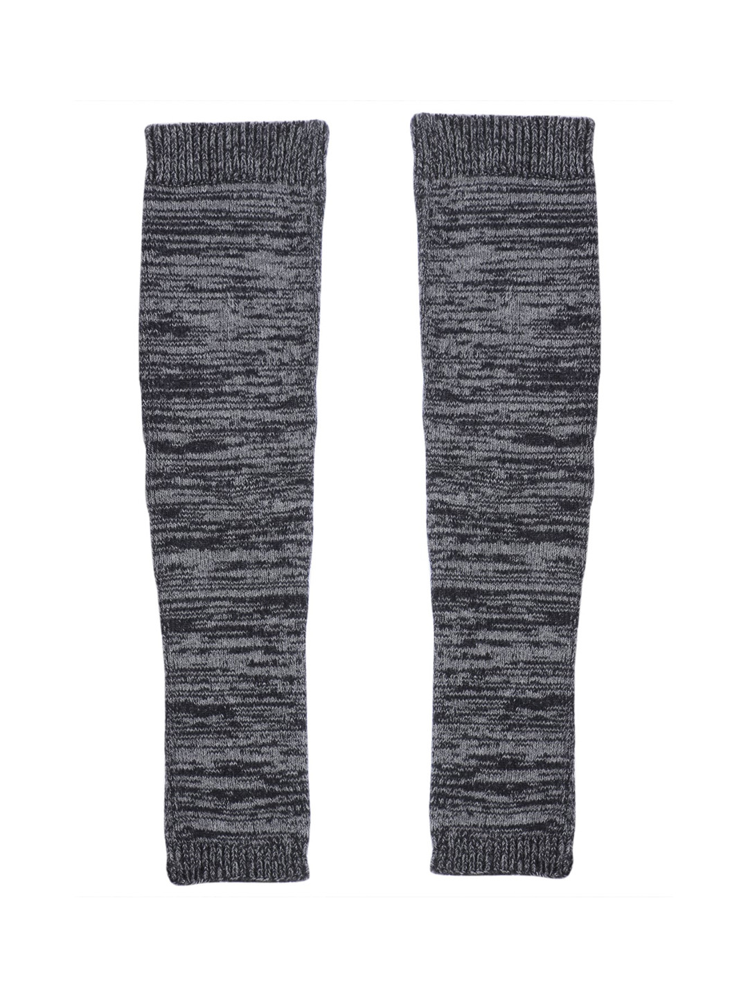 Bharatasya Black Cotton Active Wear Sun Protection Arm Sleeves