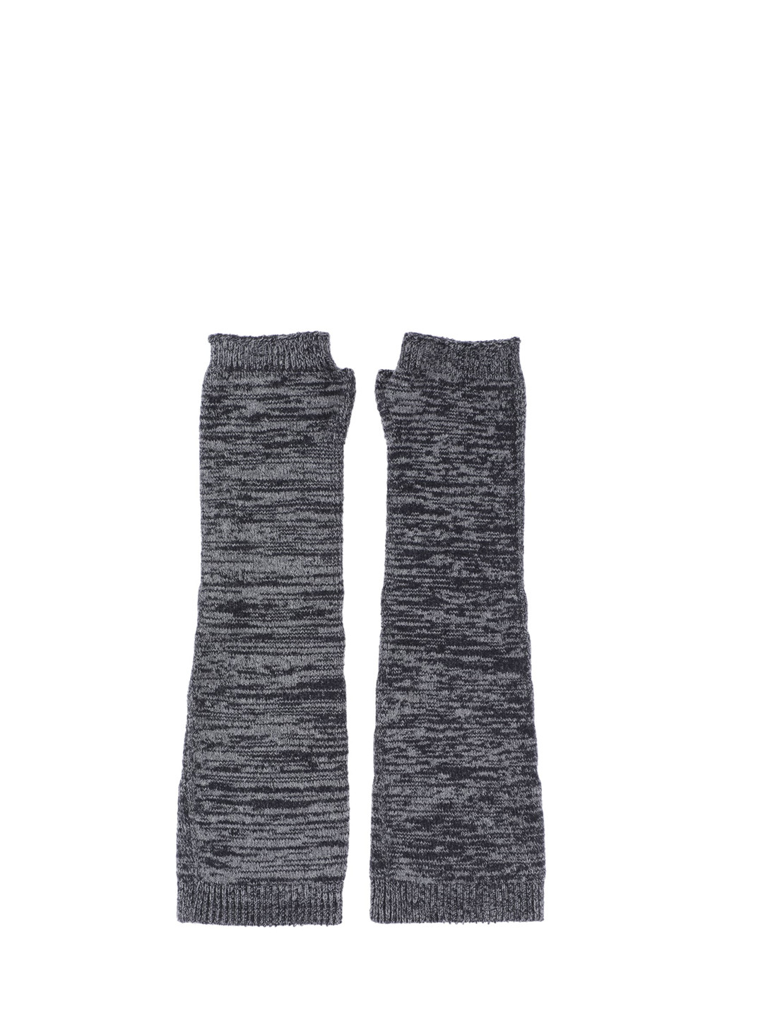 Bharatasya Black Self-Design Activewear Sun Protection Arm Sleeves