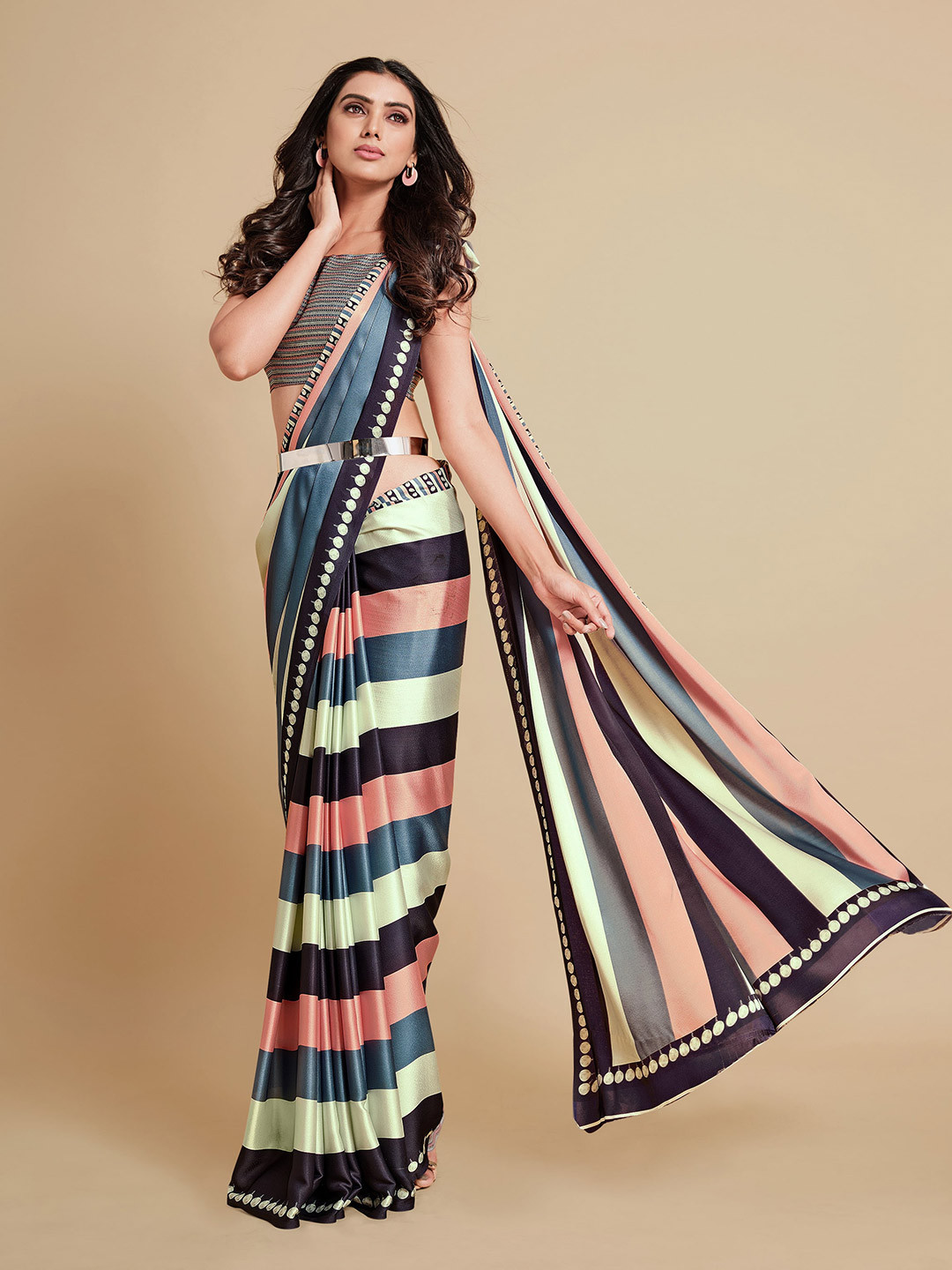 sangria saree myntra