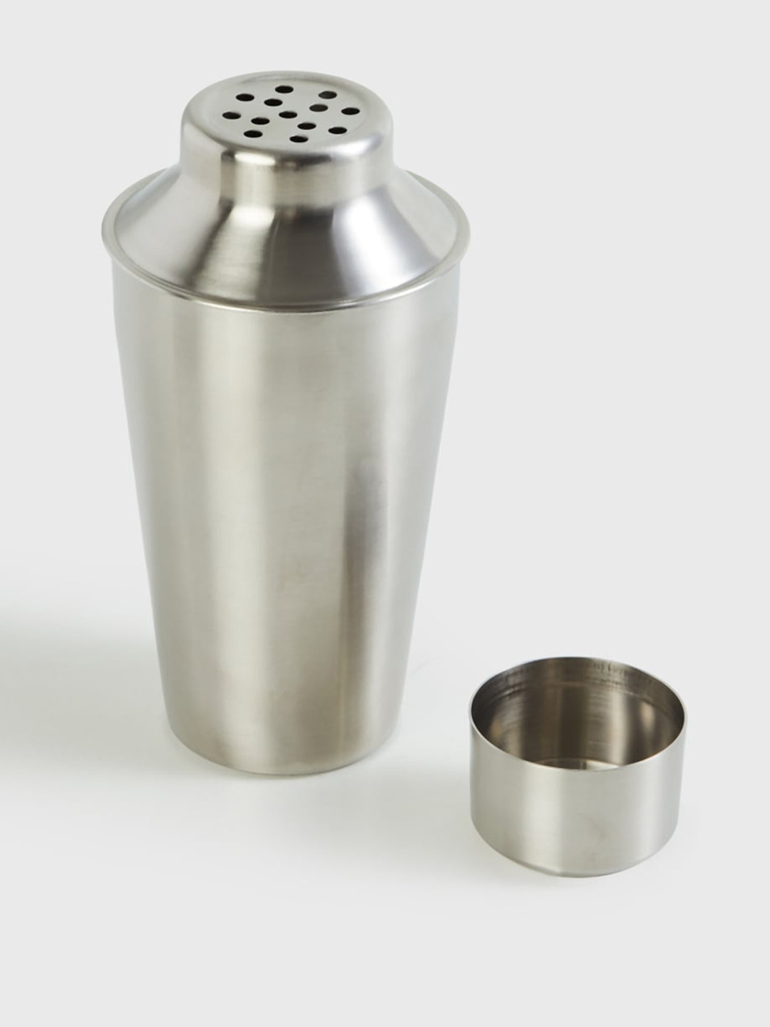 Home Centre 5 Pcs Wexford Silver Solid Stainless Steel Cocktail Shaker Bar Set