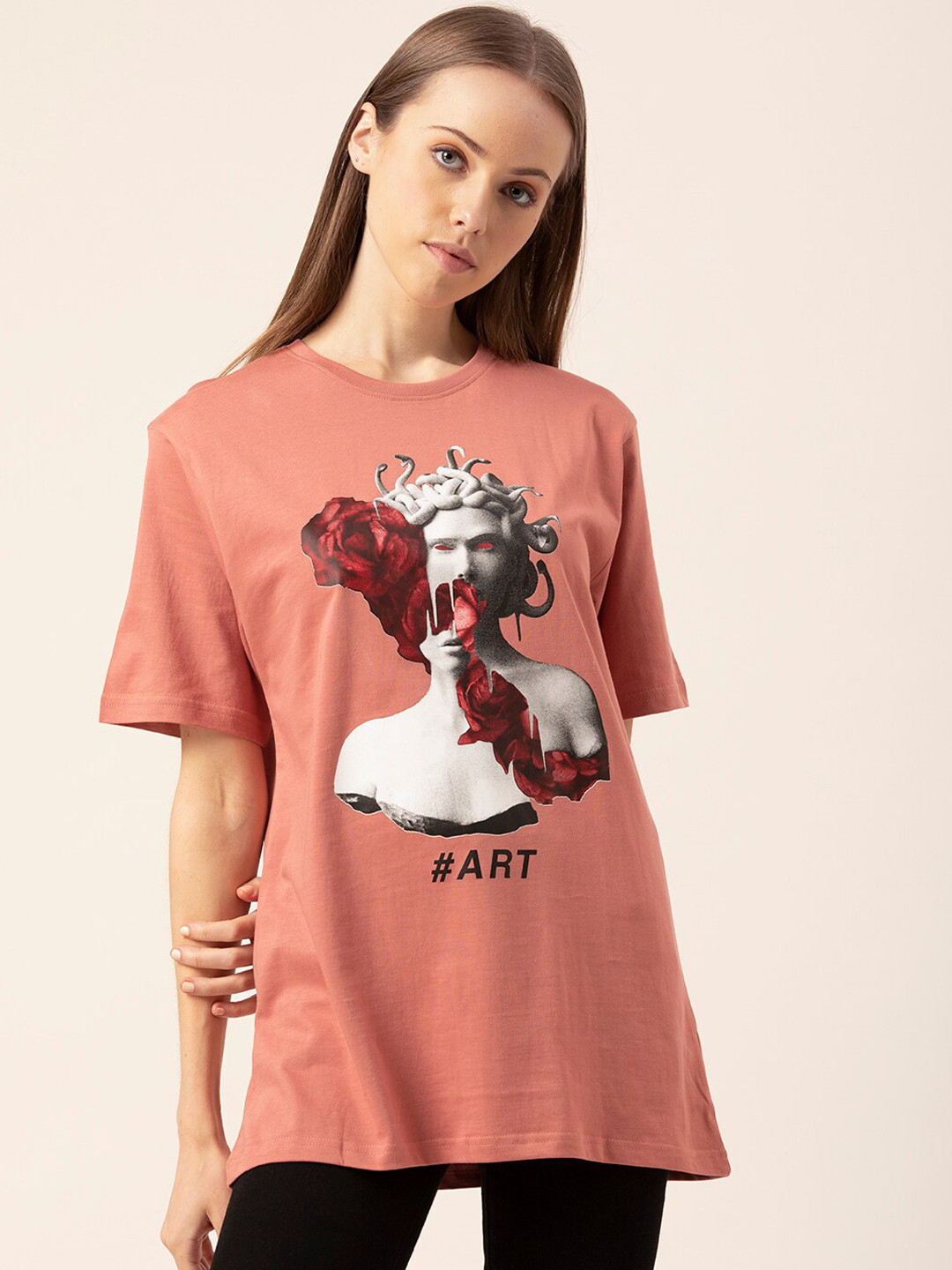 Lounge Dreams Pure Cotton Oversized Tshirt