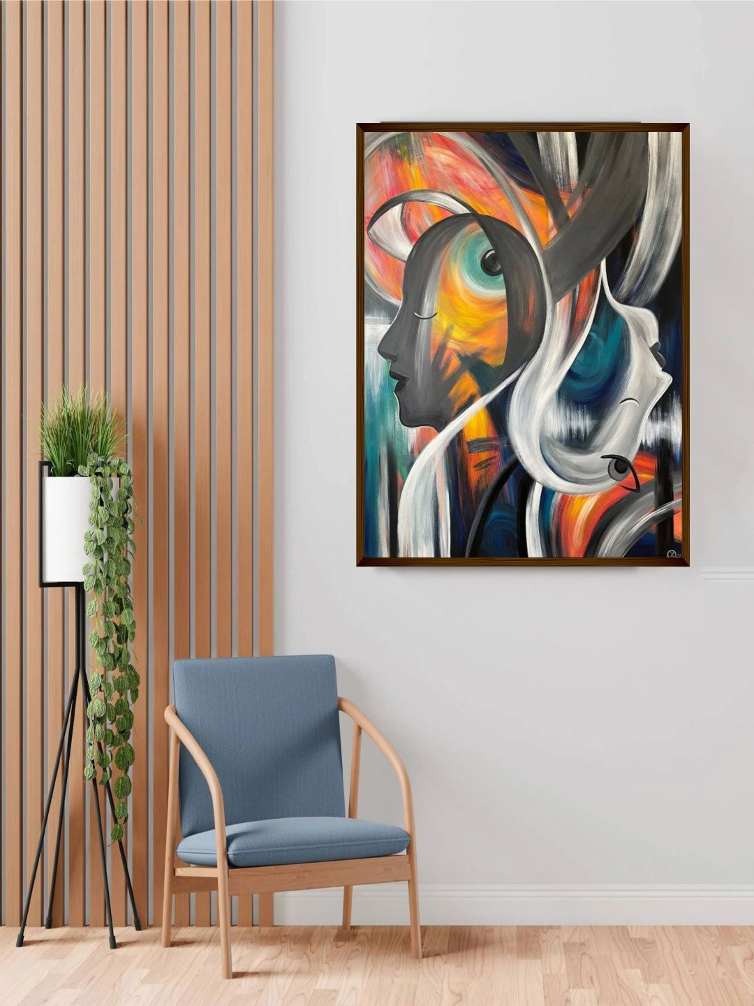 The Art House Canvas Wall Rectangle Paintings Wall Art - 40x30In