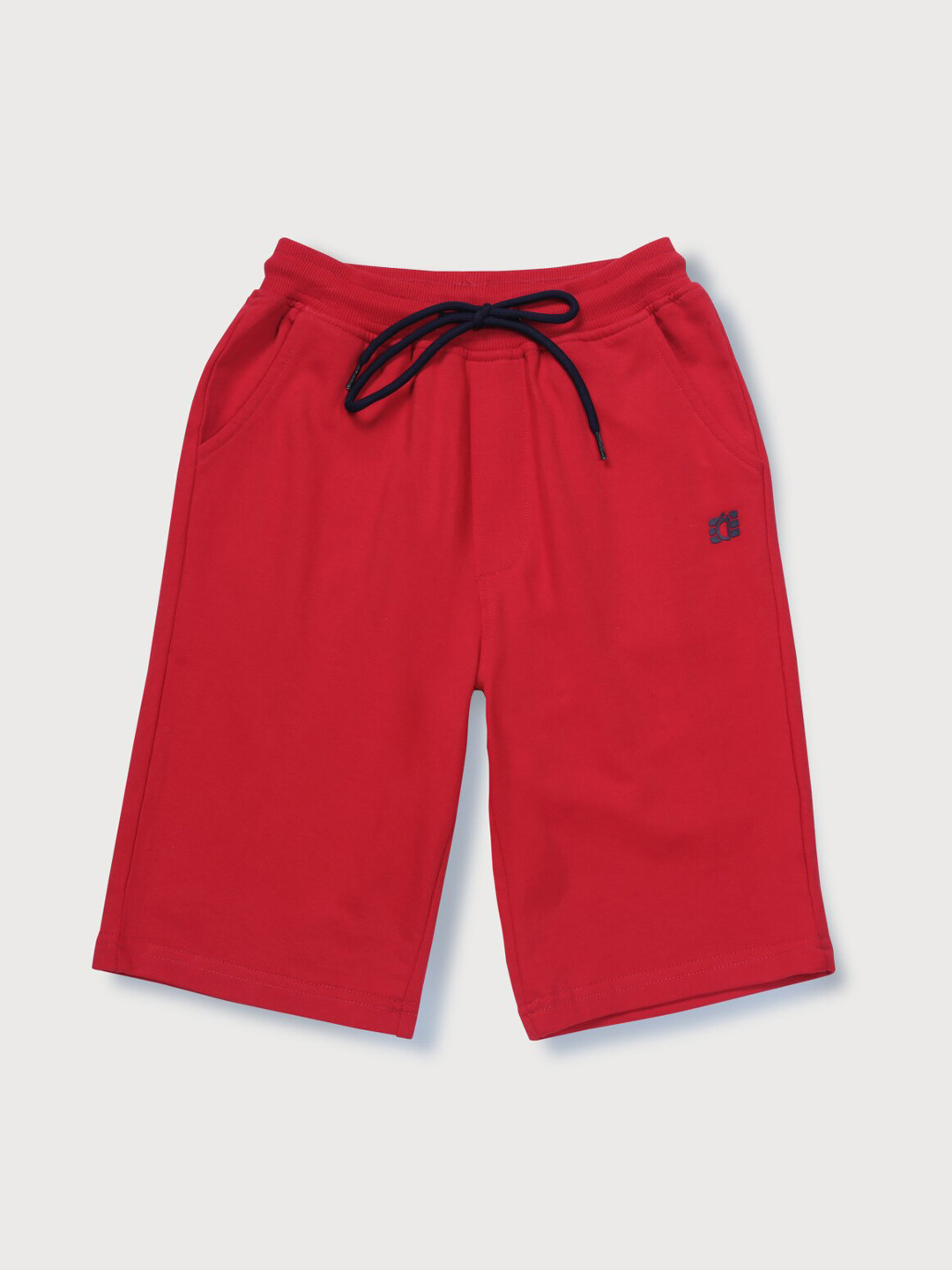 Gini and Jony Boys Red Cotton Shorts