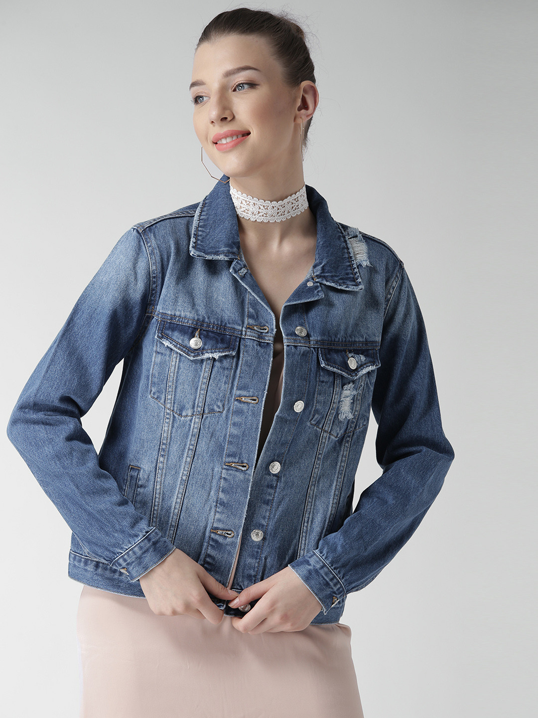 blue jacket forever 21