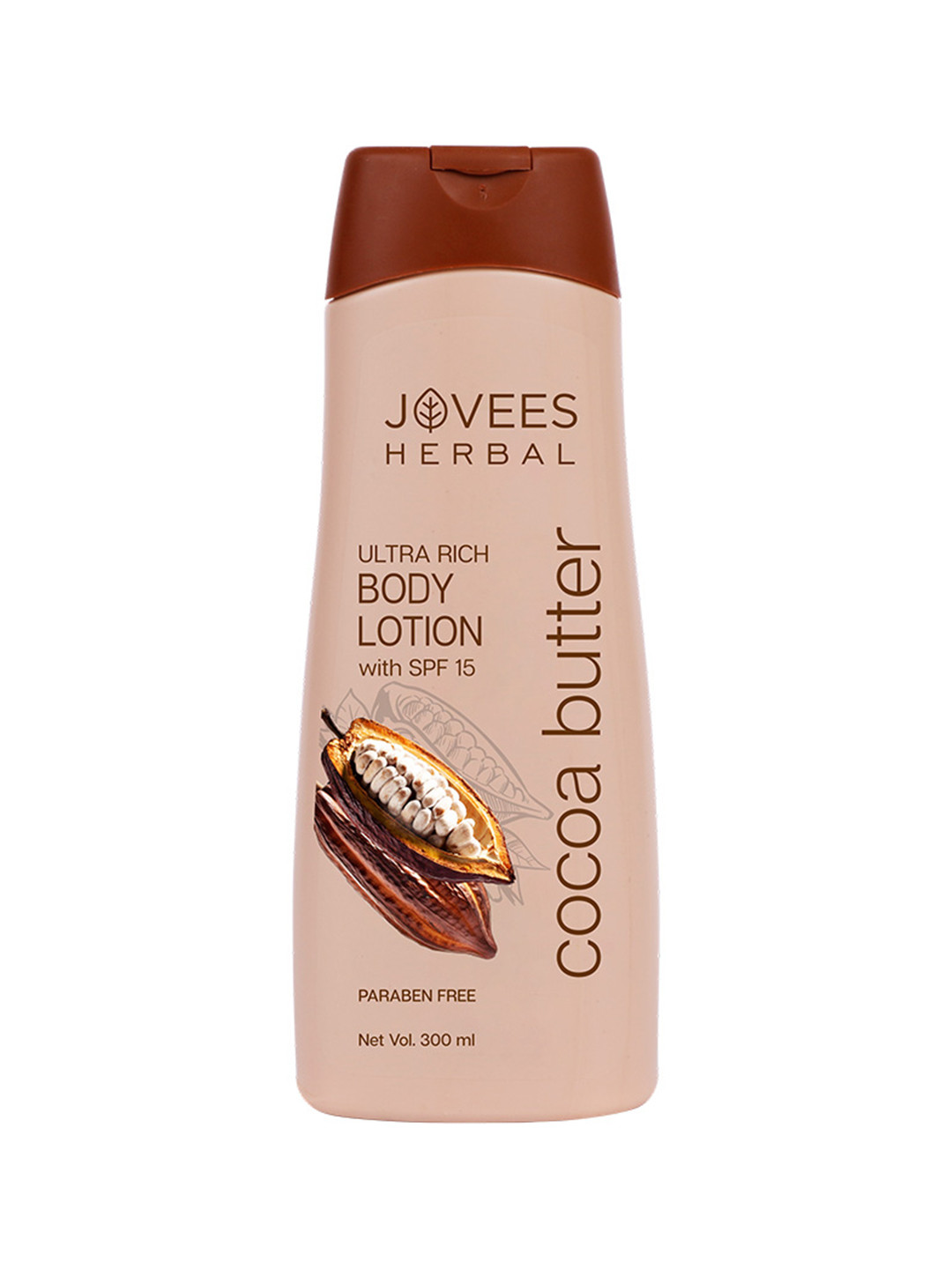 Jovees Cocoa Butter Hand & Body Lotion with SPF - 300 ml