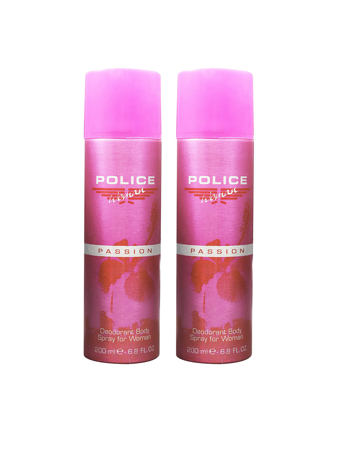 Police Women Set of 2 Passion Deodorant Spray - 200 ml Each