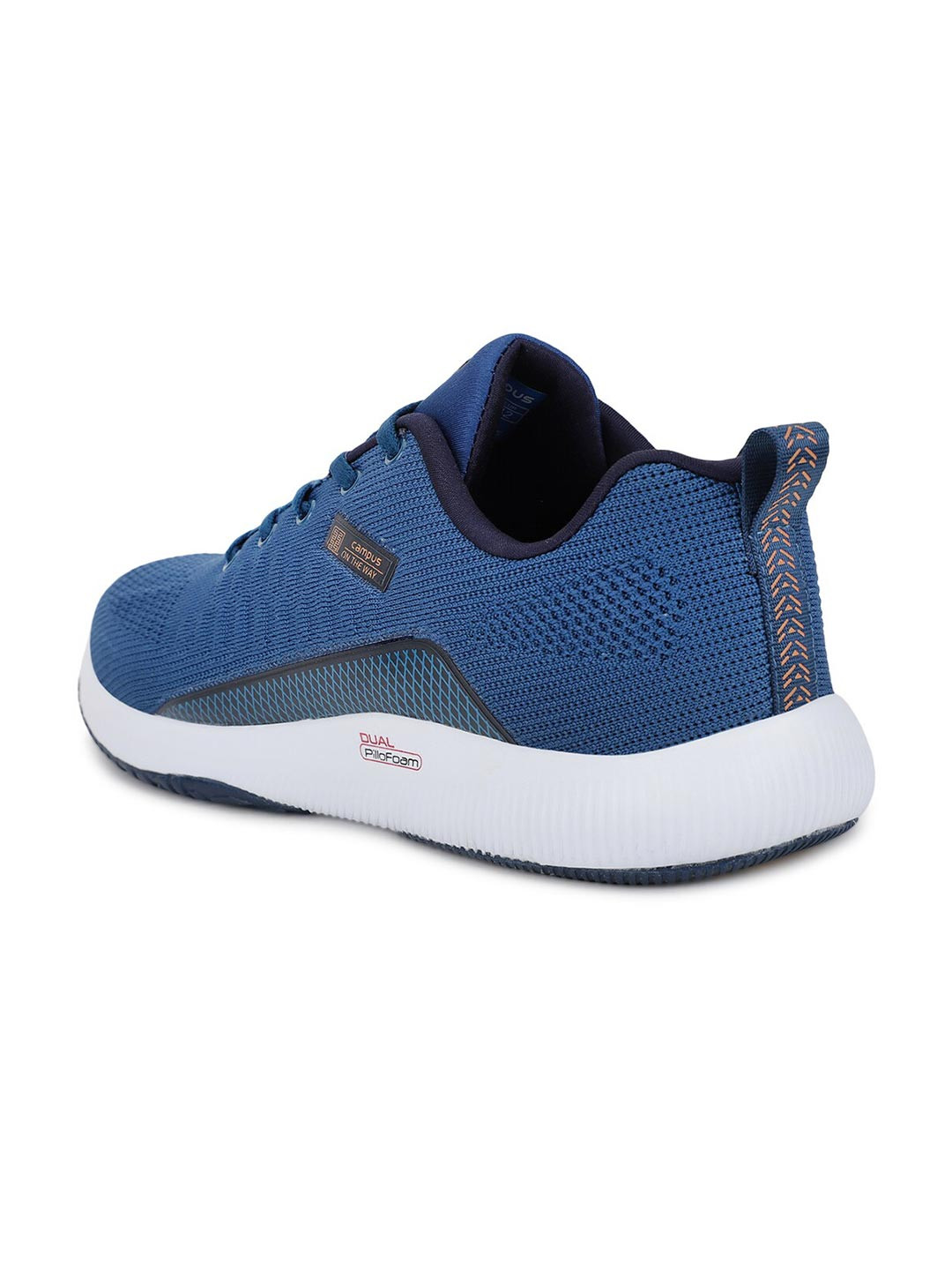 Campus Men TOLL Blue Mesh Running Shoes