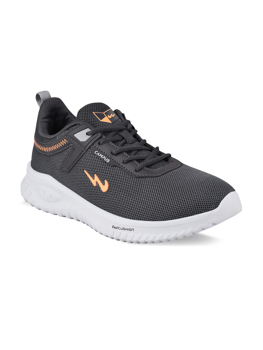Campus Men ZIG Grey Mesh Running Shoes