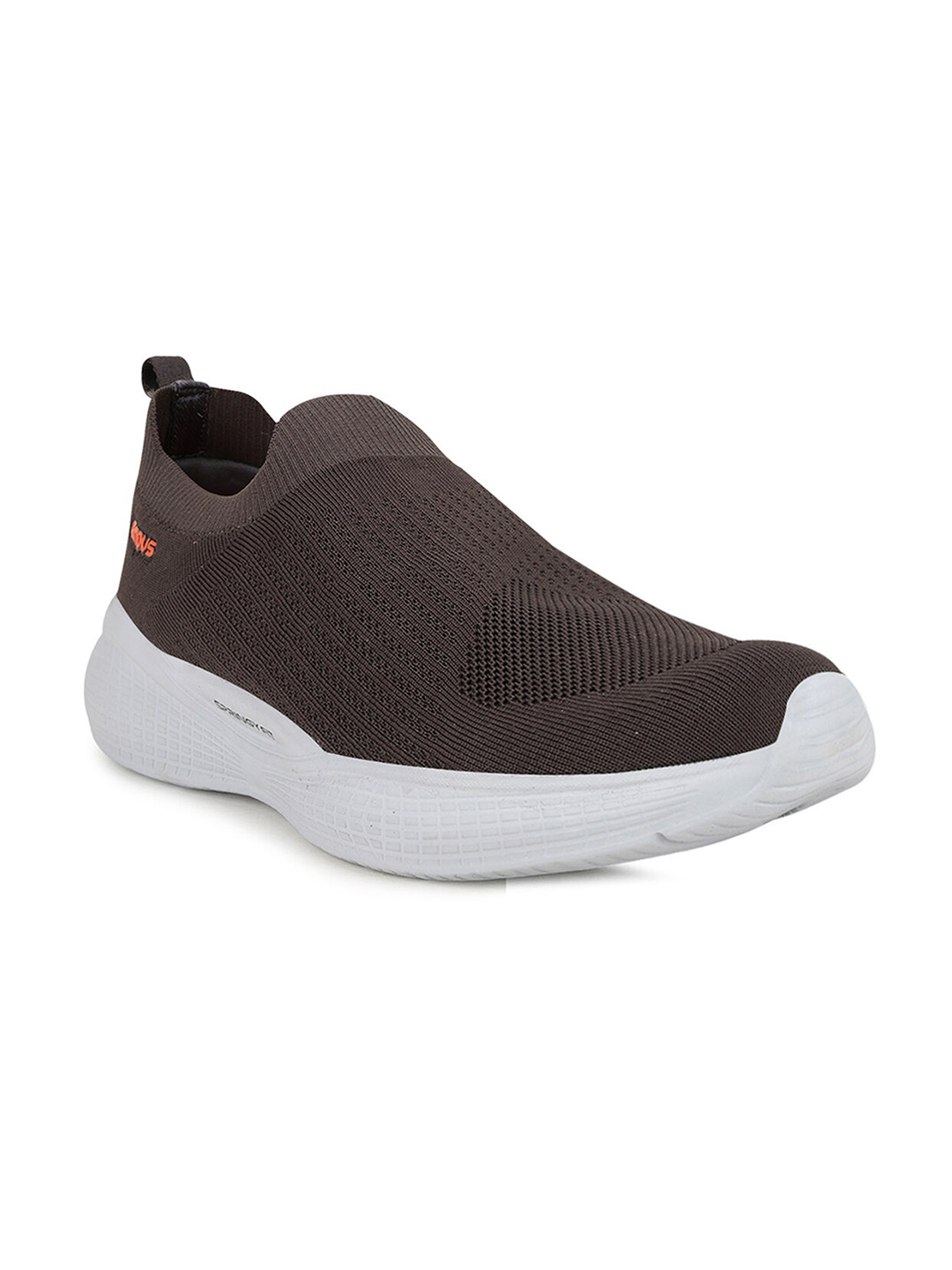 Campus Men BOOMER (N) Grey & White Mesh Running Shoes