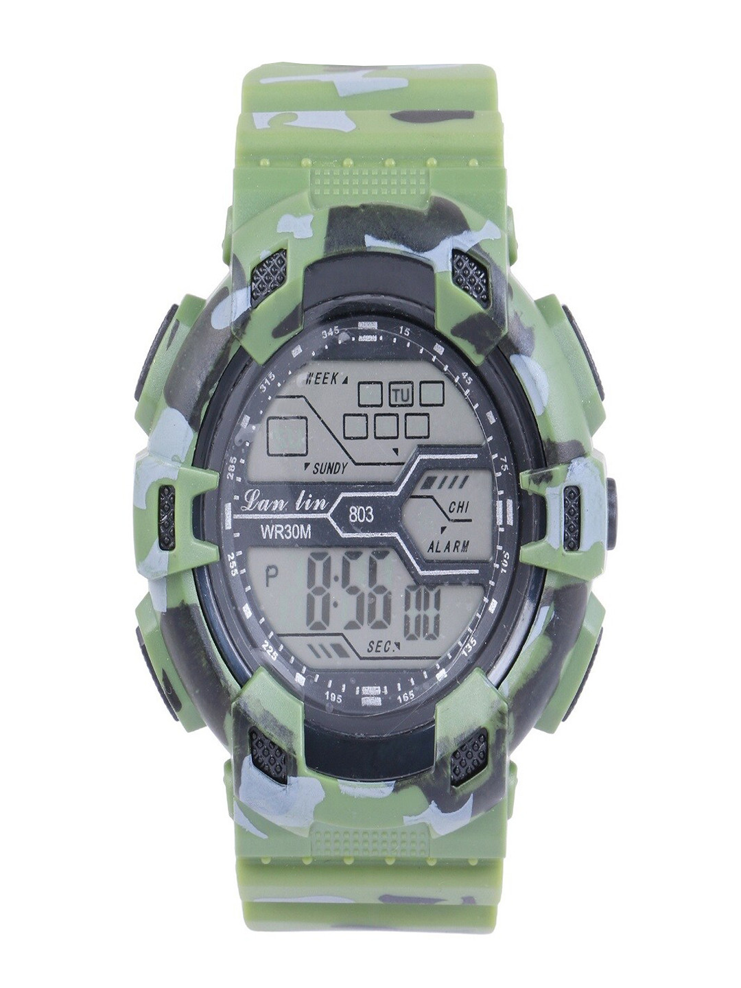 SKYLOFTS Boys Embellished Dial & Straps Analogue and Digital Automatic Watch 12_digital_army_green