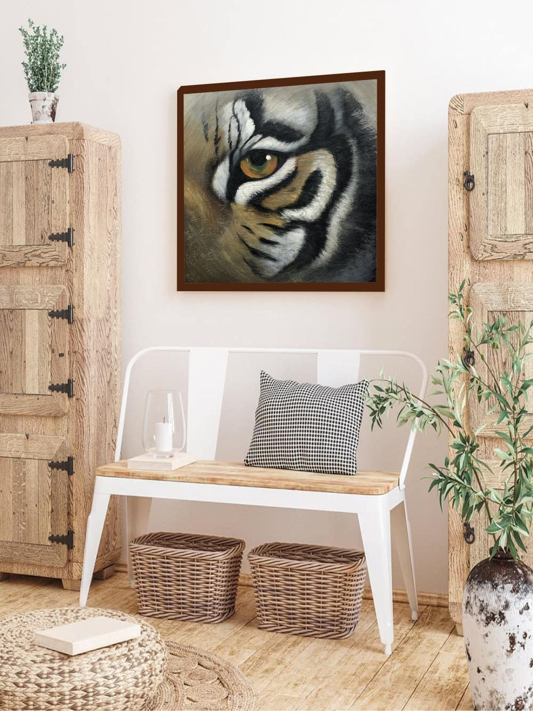 The Art House Multicolored Animal Framed Wall Art