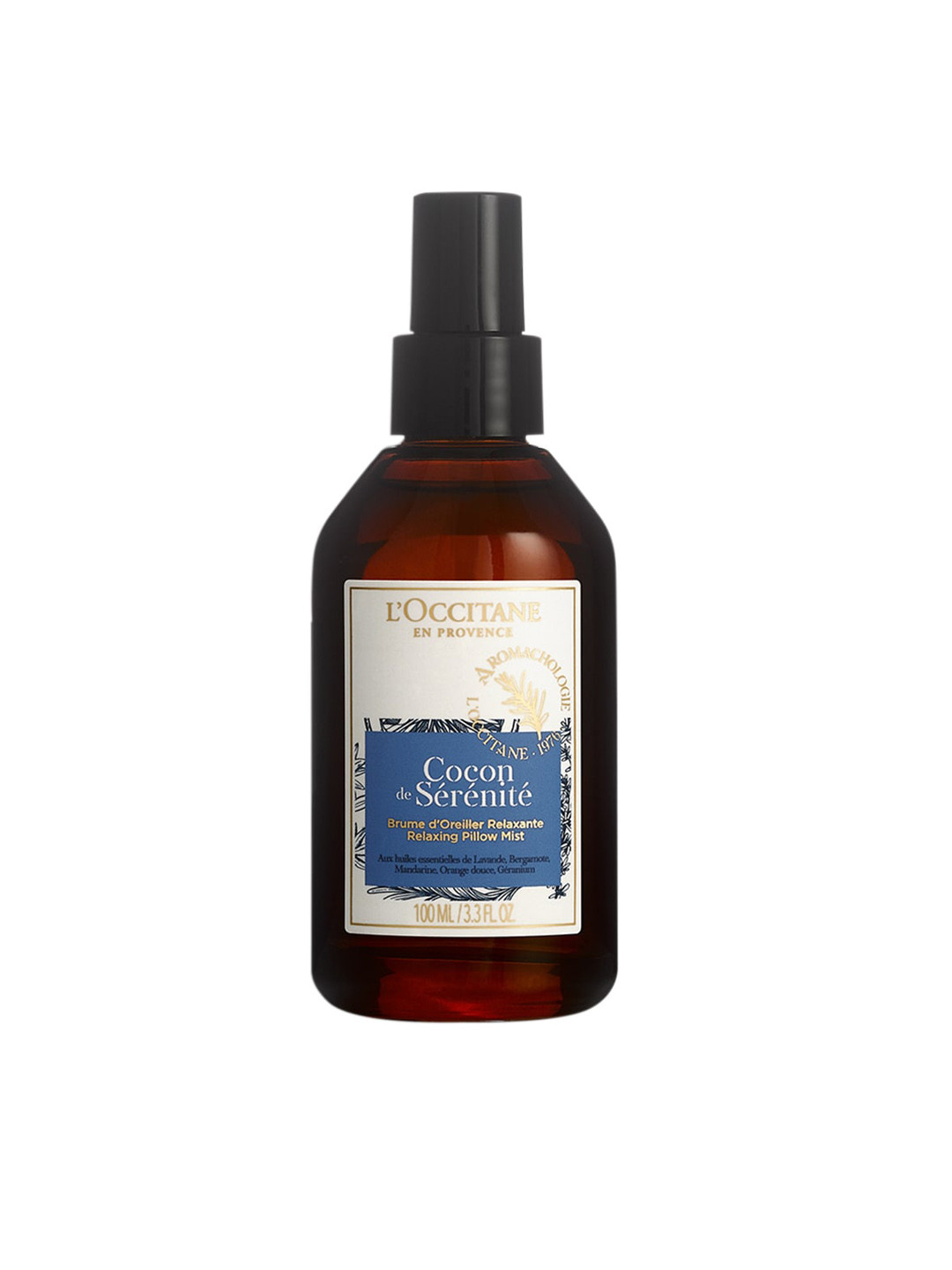 LOccitane en Provence Cruelty Free CS Relaxing 100% Natural Scent Pillow Mist 100 ml