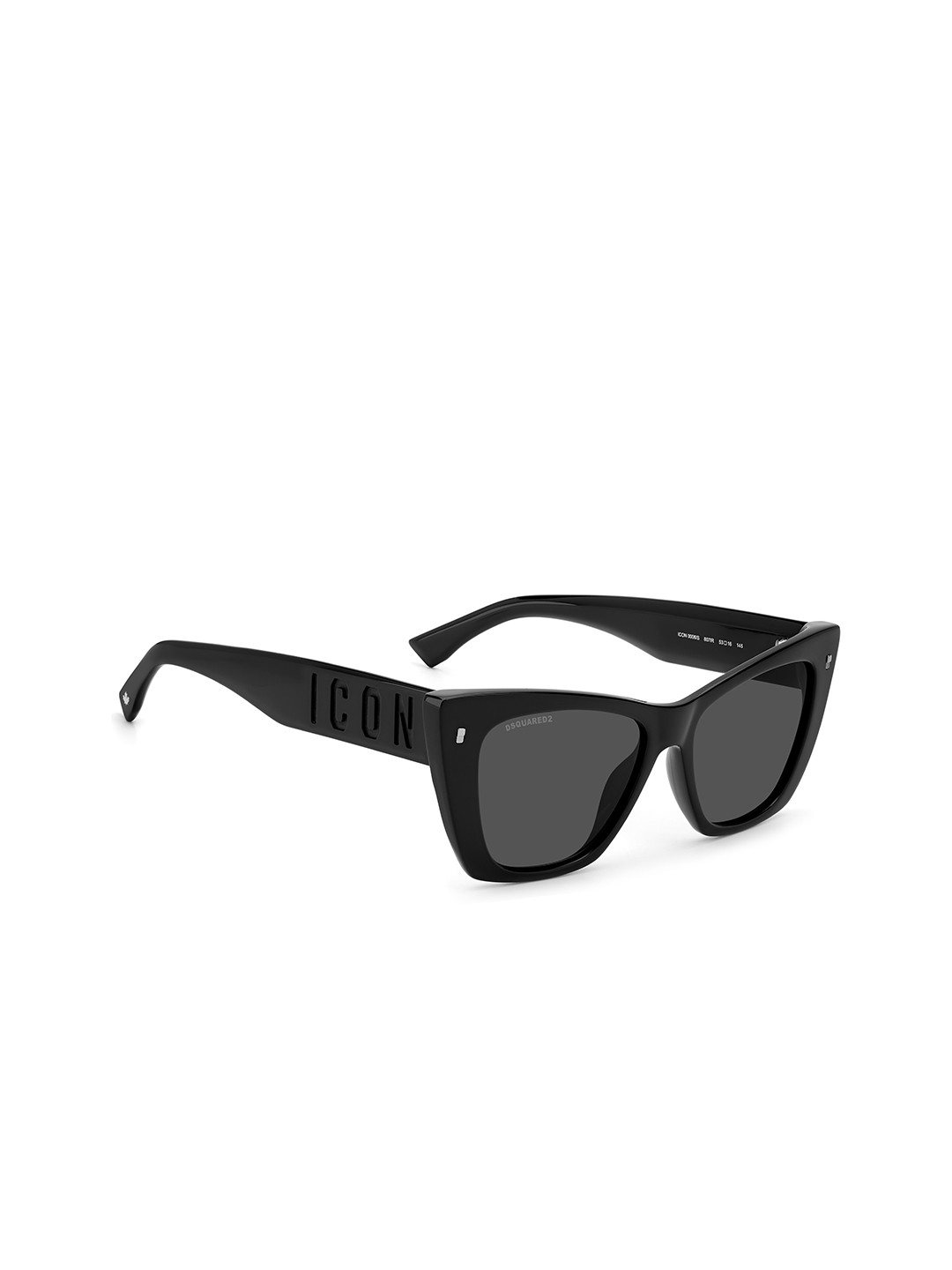 Dsquared2 Women Grey Lens & Black Wayfarer Sunglasses 20488380753IR