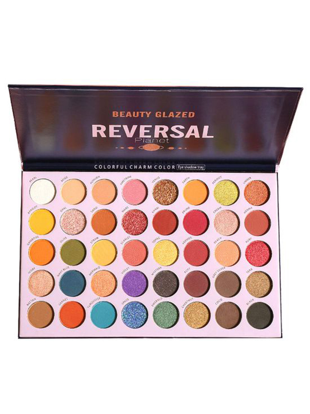 BEAUTY GLAZED Colorful Charm Color 40 Color Eyeshadow Palette - Reversal Planet