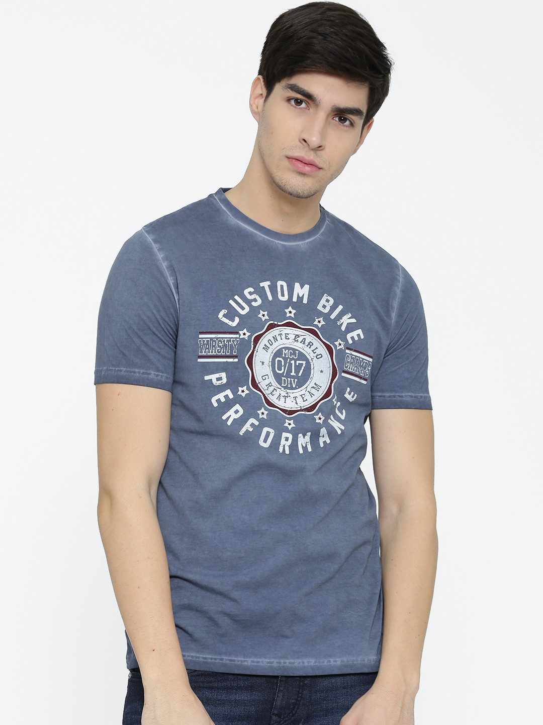 monte carlo round neck t shirt