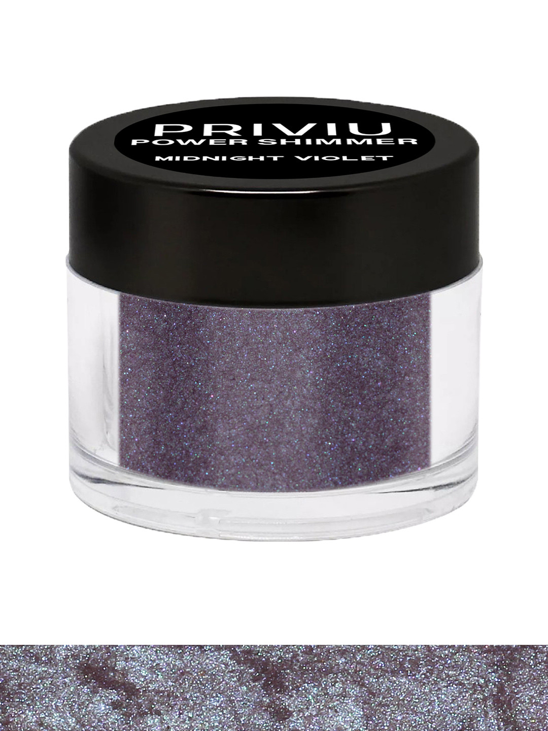 PRIVIU Violet Power Shimmer For Eyes & Face Makeup Full Coverage Illuminator Highlighter