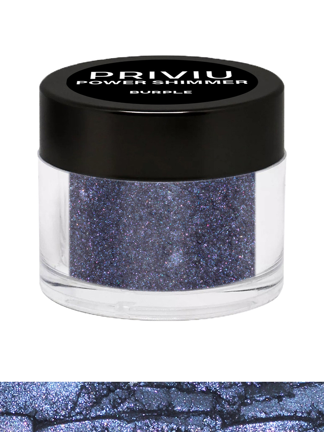 PRIVIU Power Shimmer For Eyes & Face Full Coverage Illuminator Highlighter-Burple
