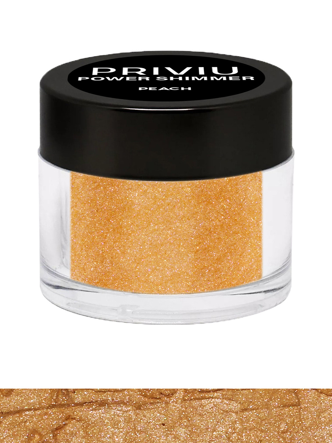 PRIVIU Power Shimmer Eyes & Face Illuminator Highlighter - Peach 0