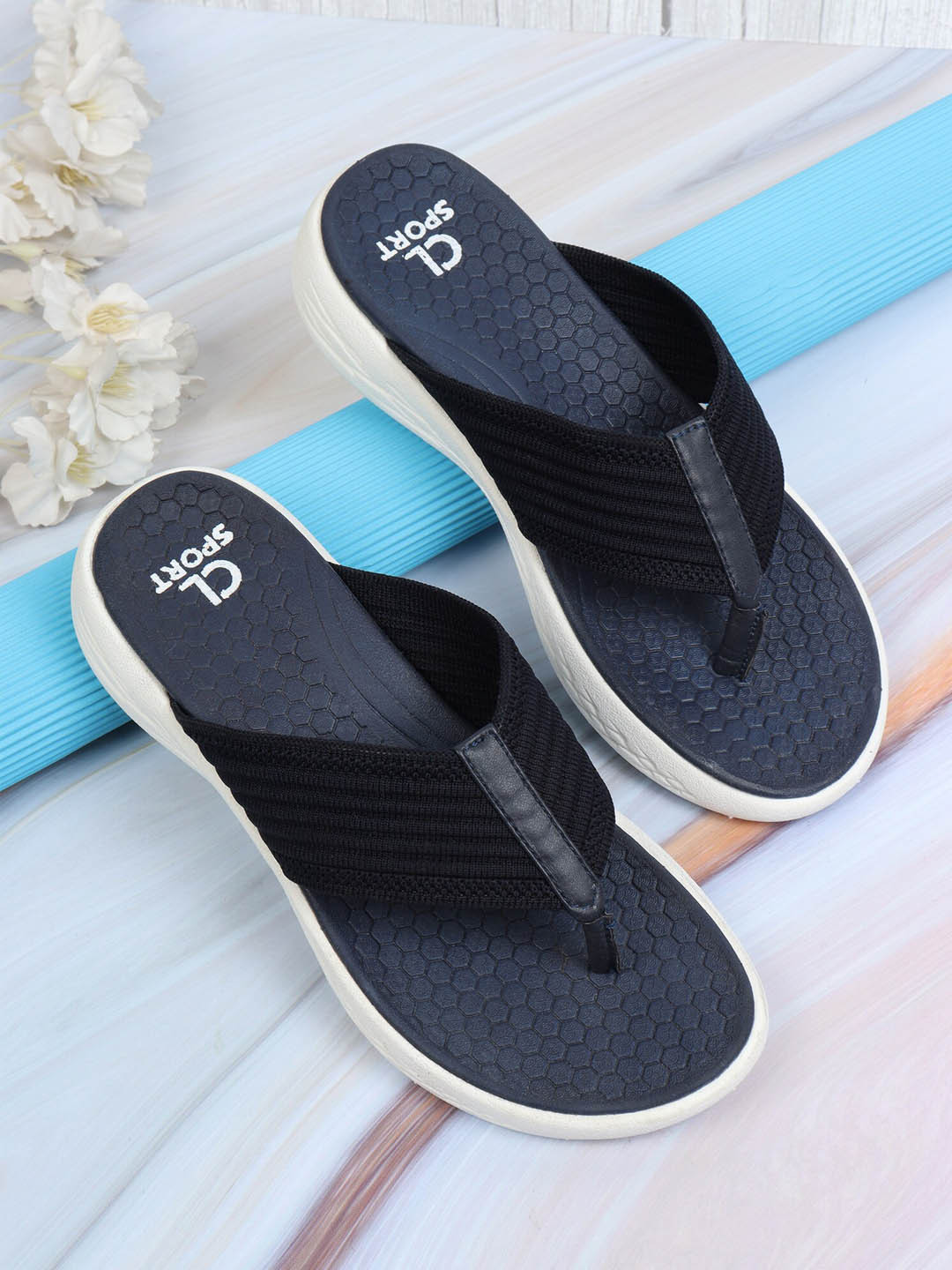 Carlton London sports Women Navy Blue Flats