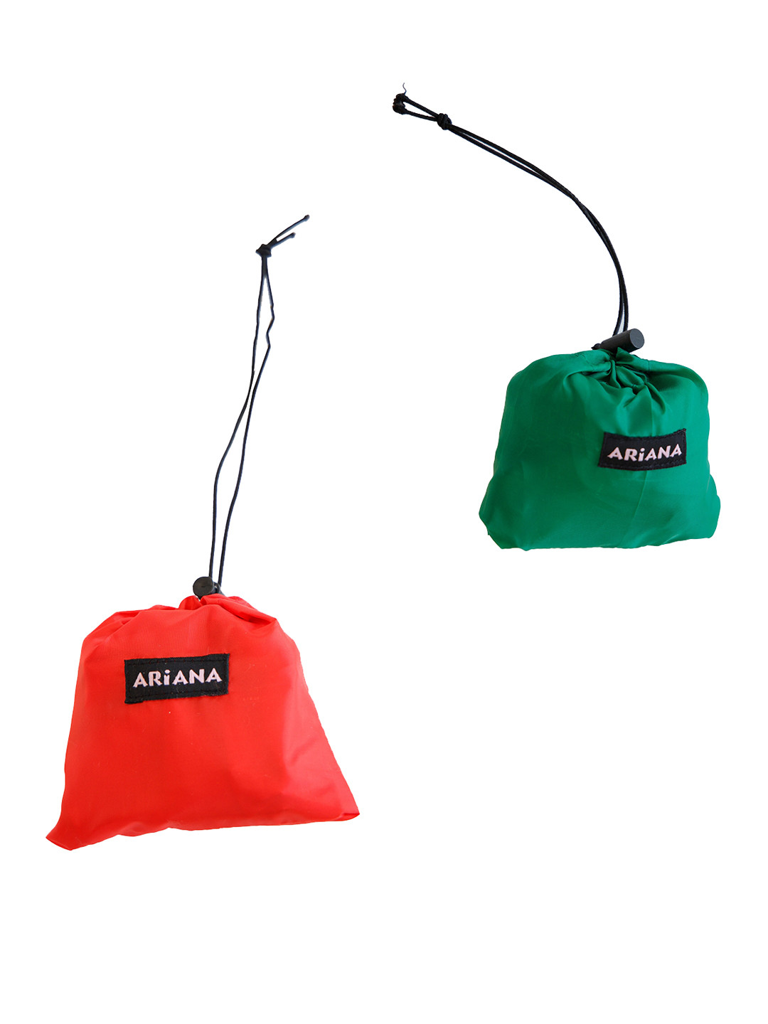 Ariana Pack of 2 Solid Shopping Bags