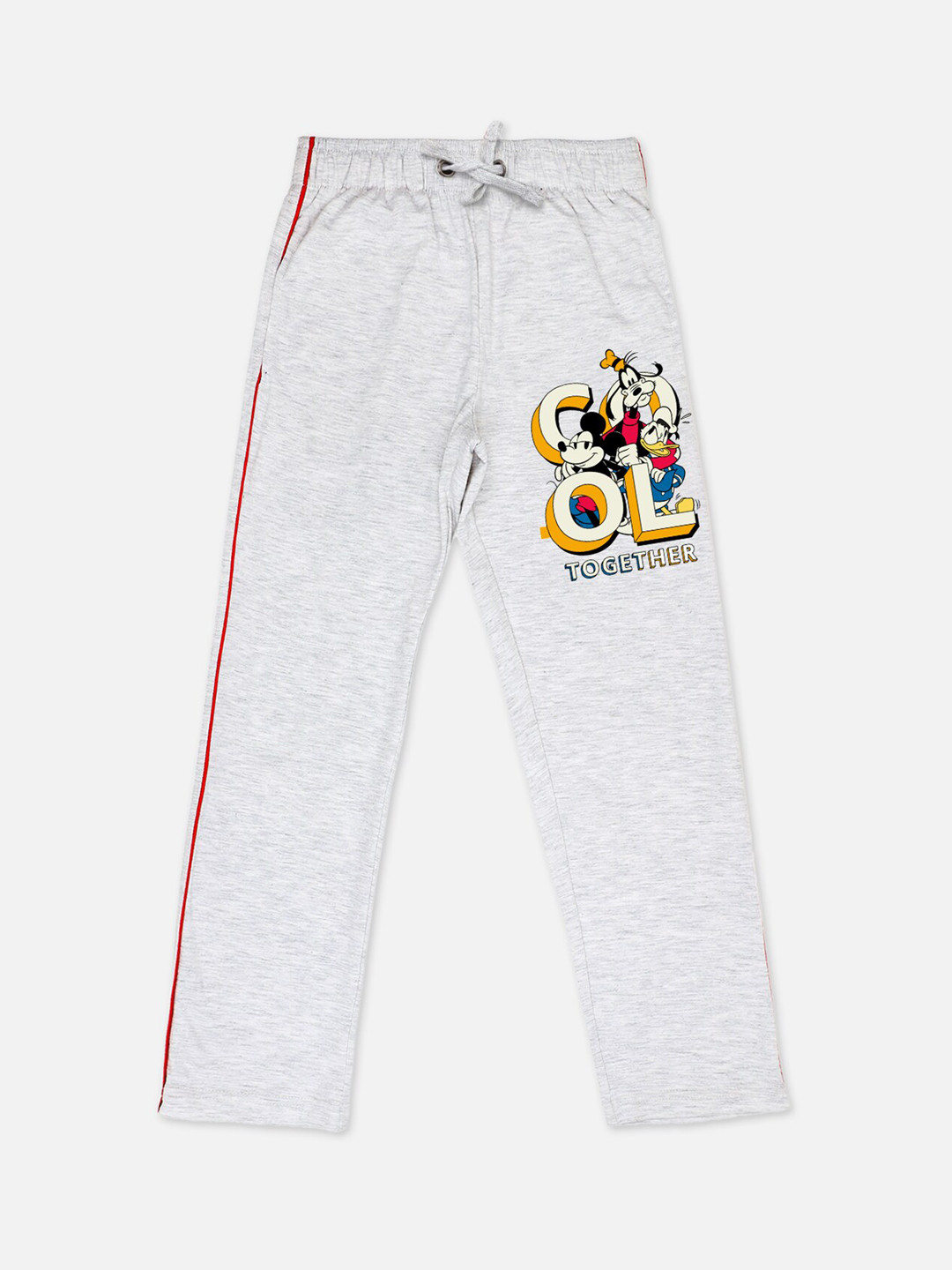 Kids Ville Boys Grey Mickey & Friends Printed Cotton Pyjamas