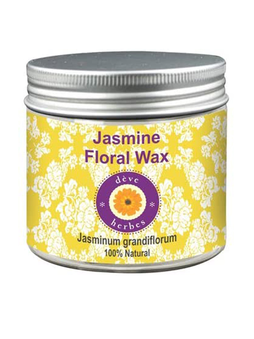 Deve Herbes Pure Jasmine Floral Wax 100% Natural Therapeutic Grade - 50 g