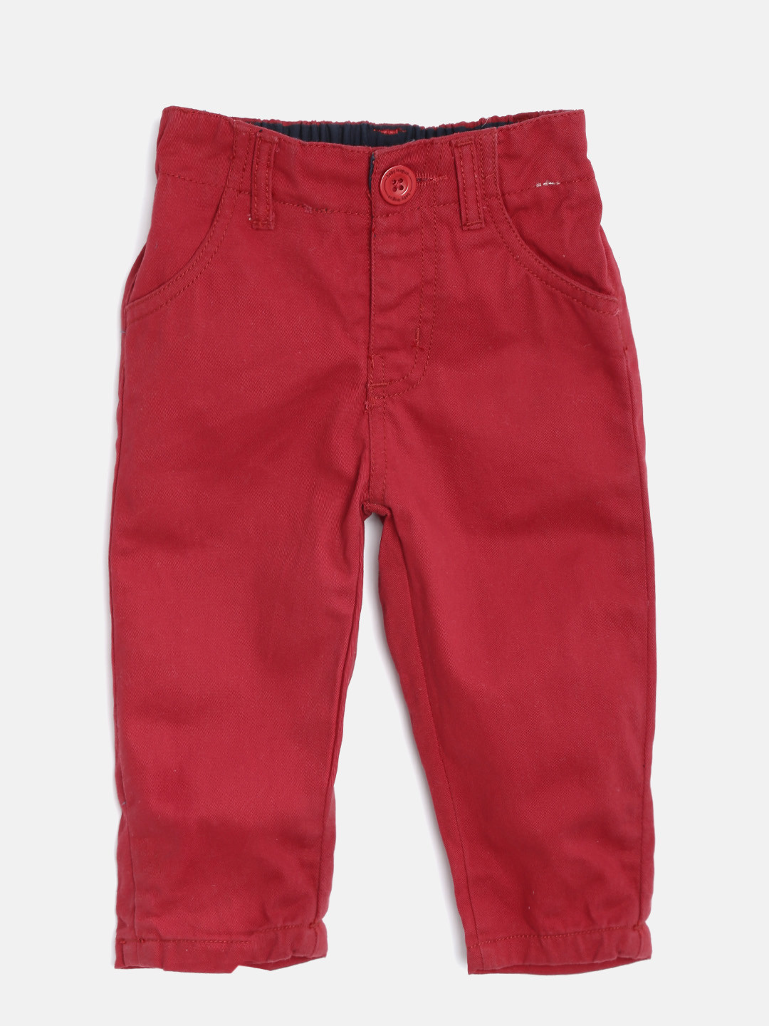 baby boy red trousers