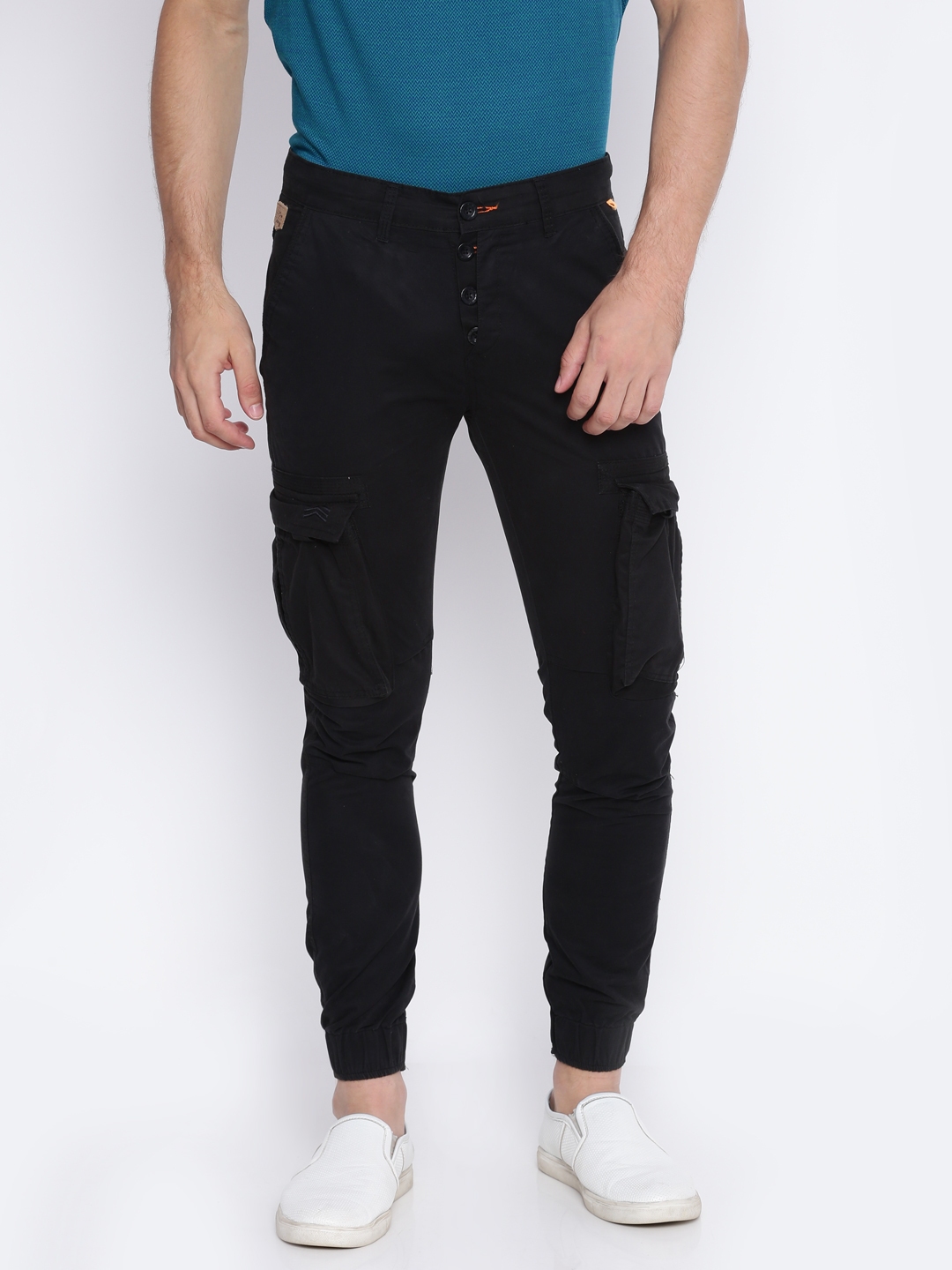 Slim Fit Cargo Pants - Cinocci