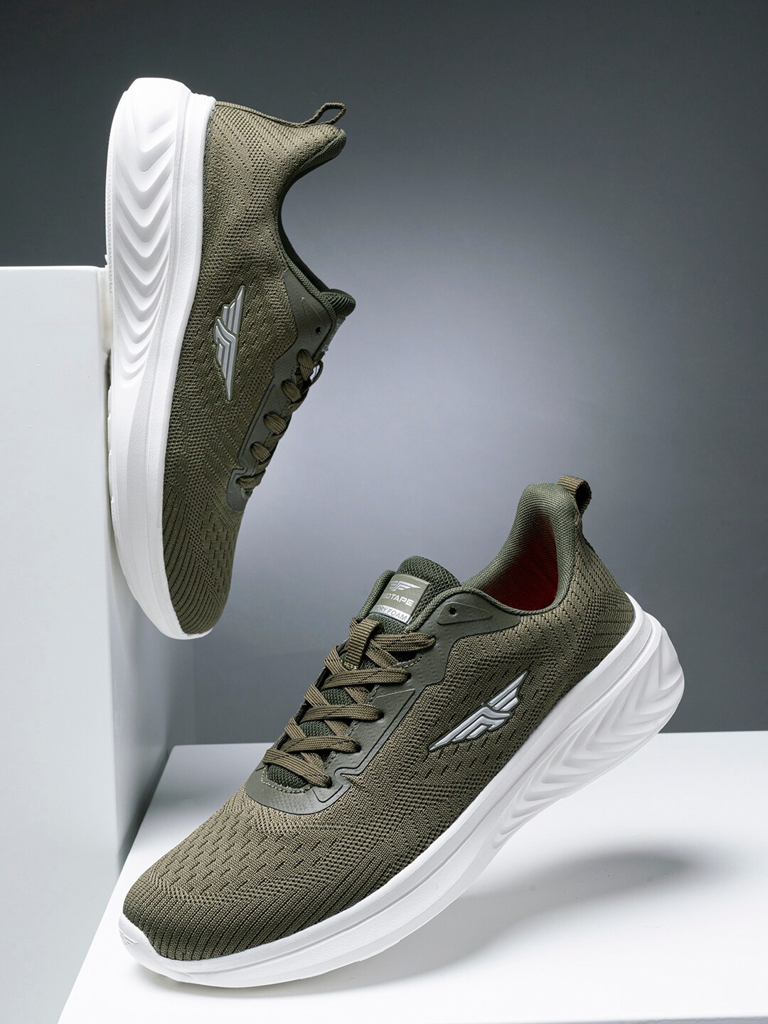 Red tape olive green shoes best sale