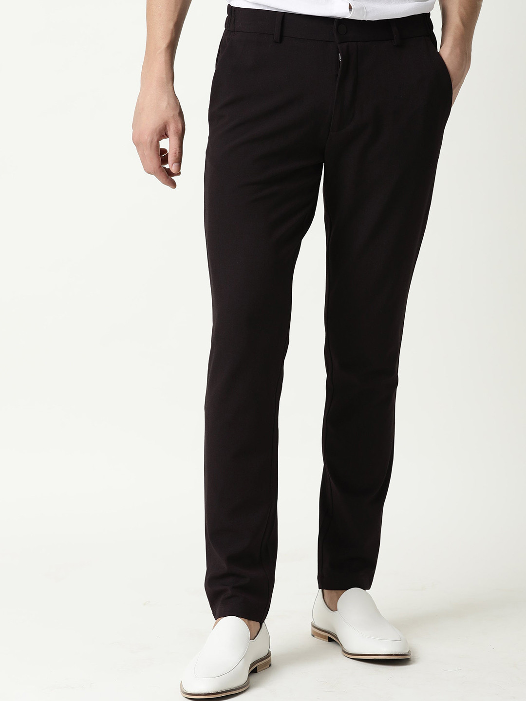 RARE RABBIT Travel-2 Mid-Rise Slim Fit Trouser
