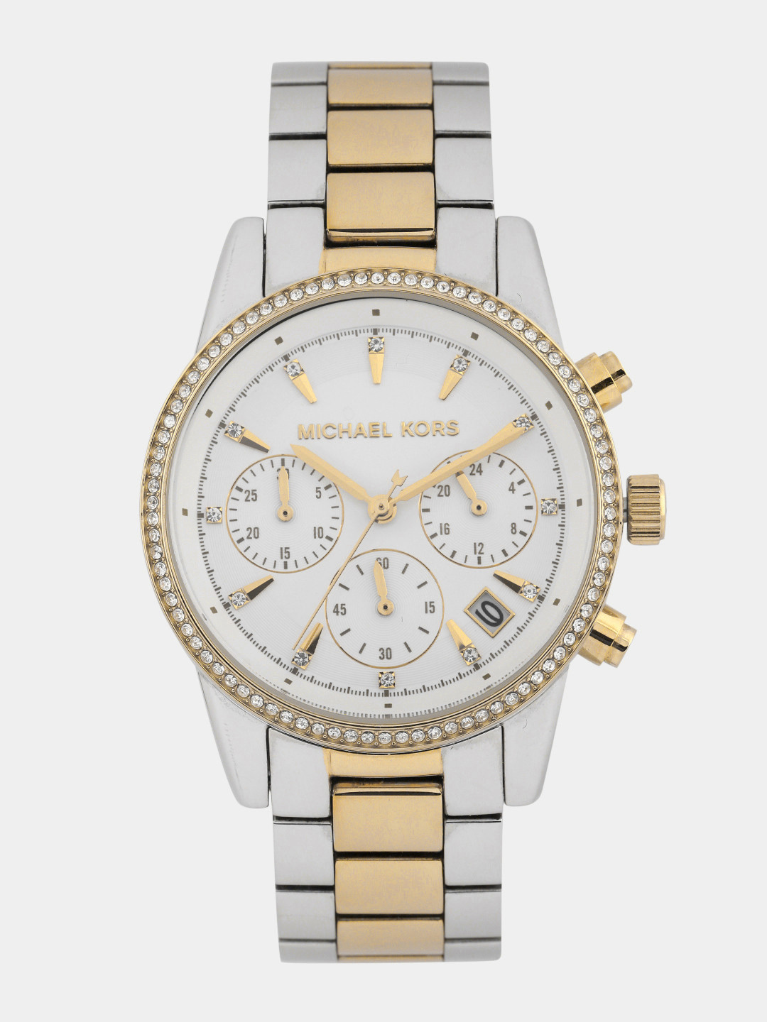 Michael Kors Women White Analogue Watch MK6474