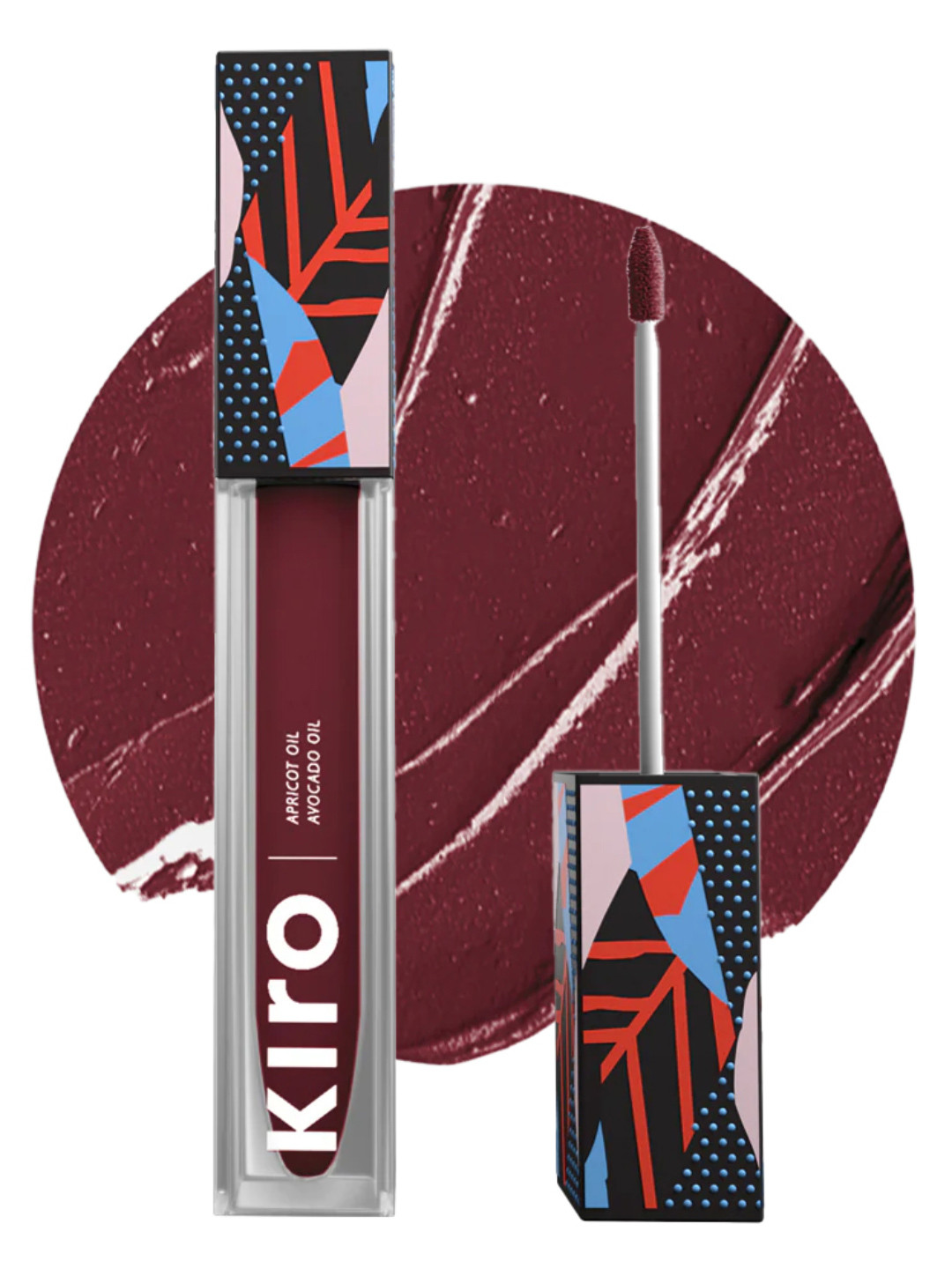 KIRO Non-Stop Airy Matte Liquid Lipstick with Apricot & Avocado Oil 5 ml - Dusky Grape