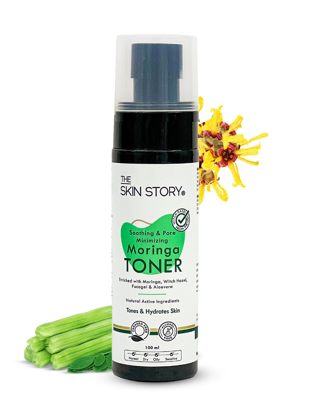 THE SKIN STORY Soothing & Pore Minimizing Moringa Toner - 100ml