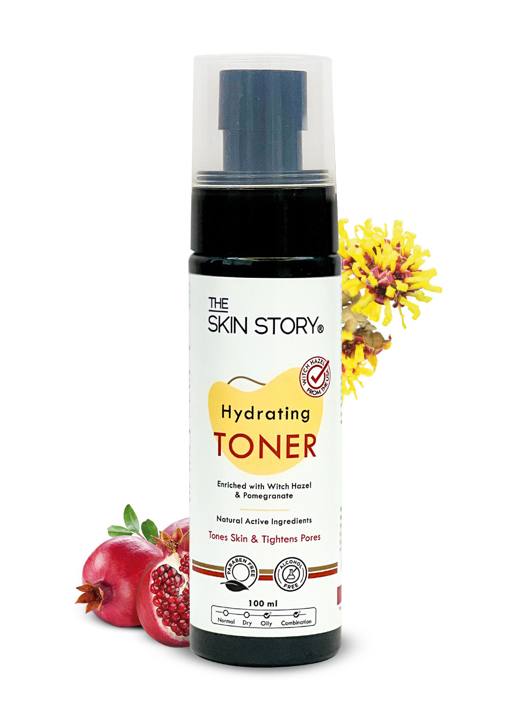 THE SKIN STORY Hydrating & Pore Minimizing Toner with Witch Hazel - 100ml