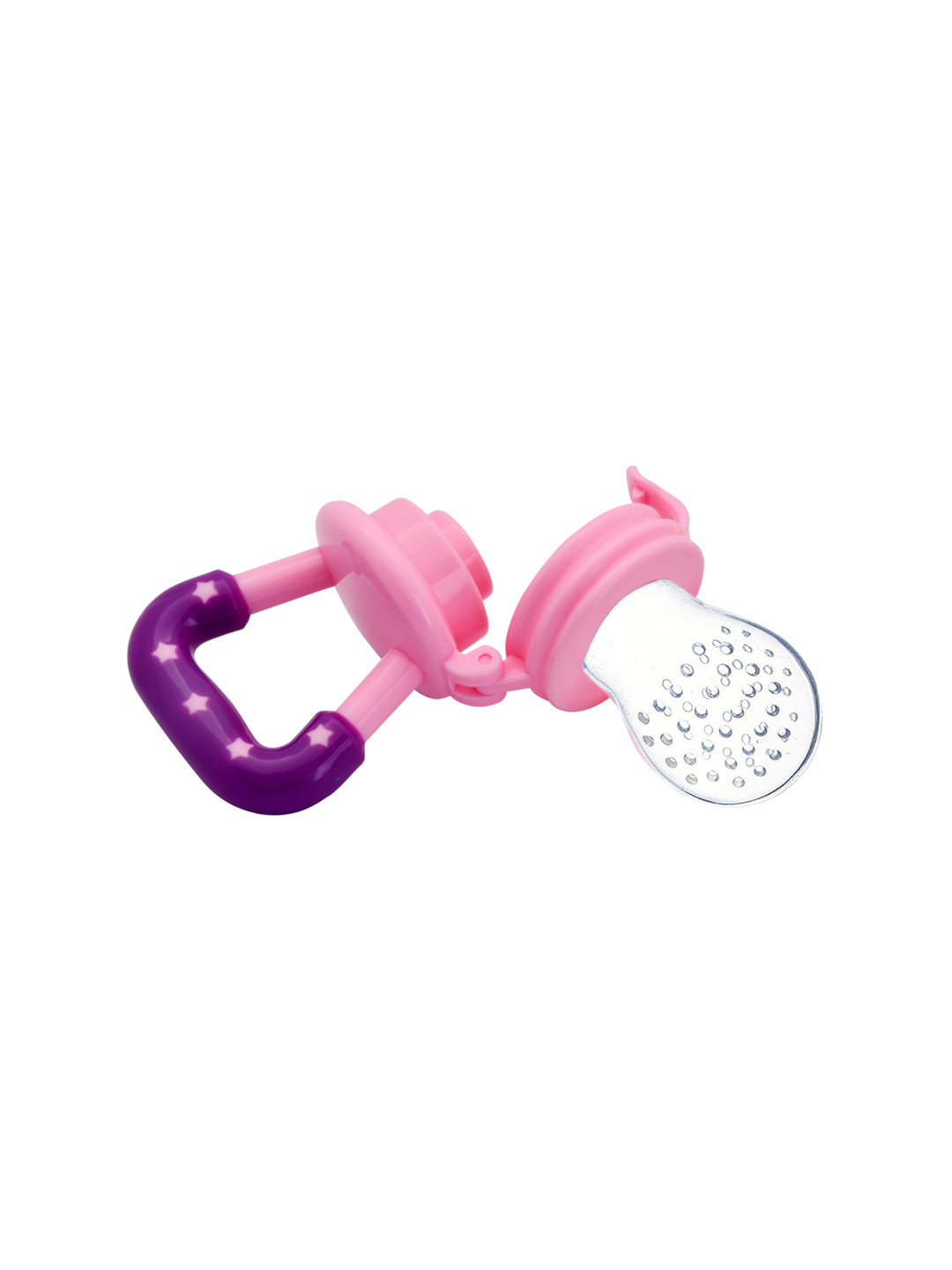 The Little Lookers Kids Pink & Pacifier with Silicon Mesh