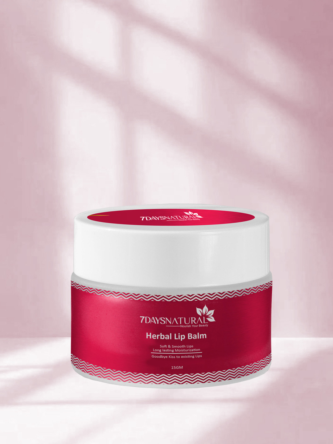 7DAYSNATURAL Herbal Lip Balm for Nourished Lips - 15g