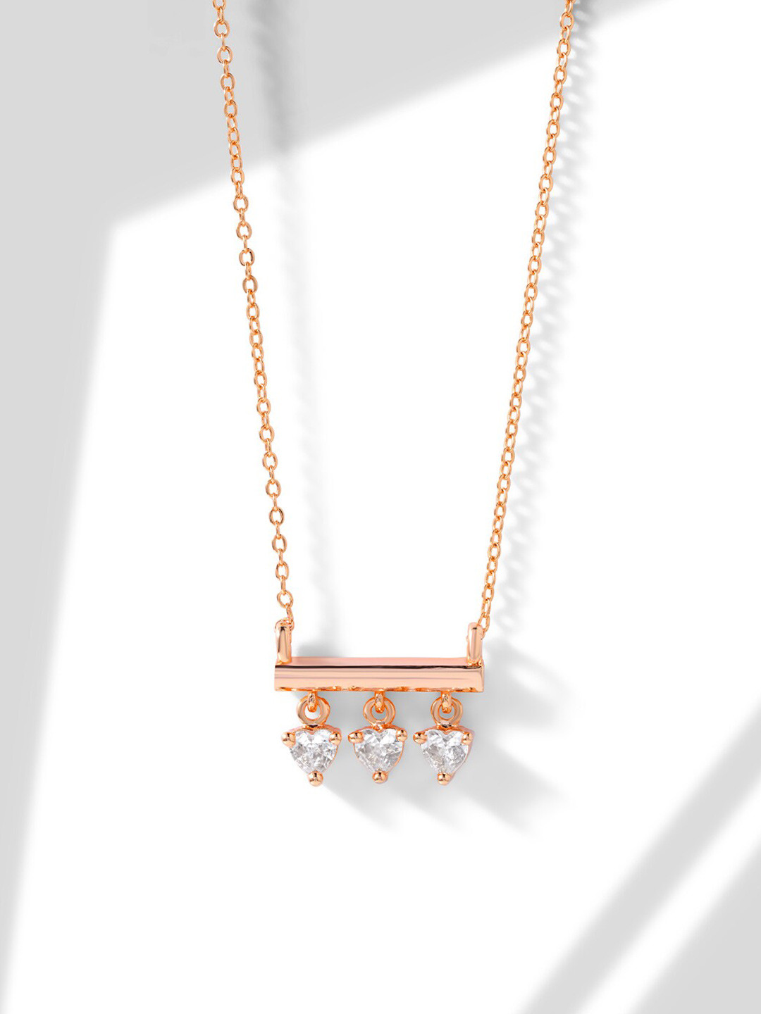 MINUTIAE Brass Rose Gold-Plated Chain