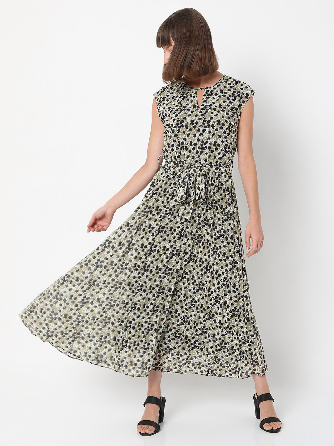 Vero Moda Green Maxi Dress