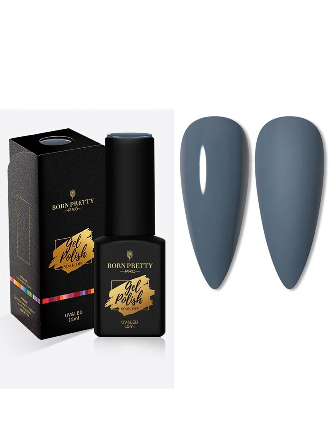 BORN PRETTY Pro Color Trubuty Series Soak Off UV Gel Nail Polish - Shade 11