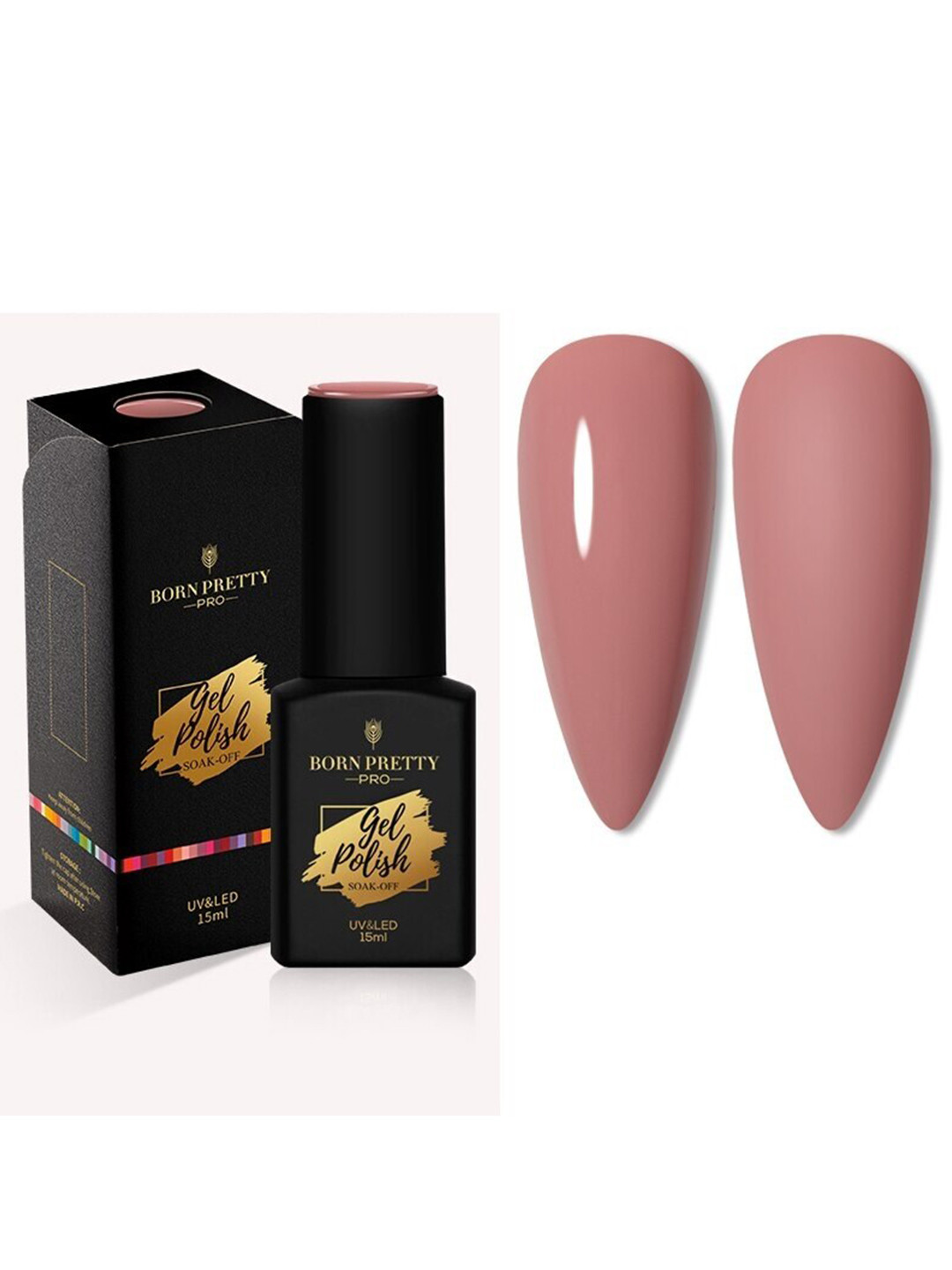 BORN PRETTY Pro Color Trubuty Series Soak Off UV Gel Nail Polish - Shade 12