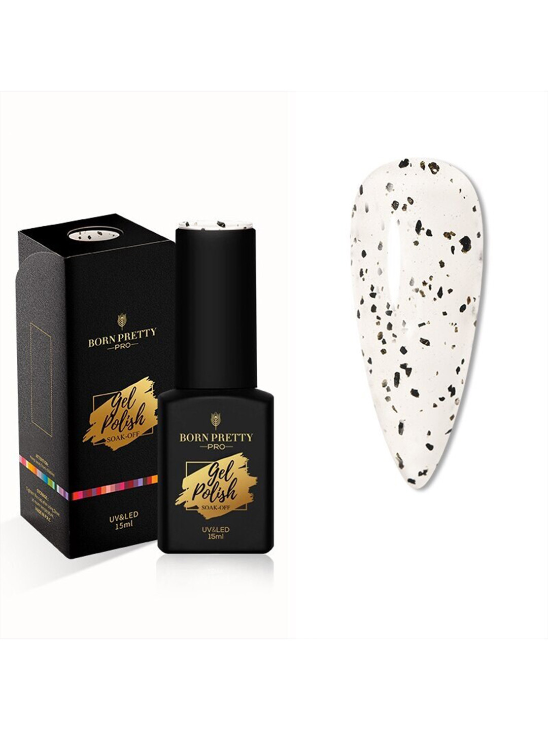 BORN PRETTY Pro Color Trubuty Series Soak Off UV Gel Nail Polish - Shade 51